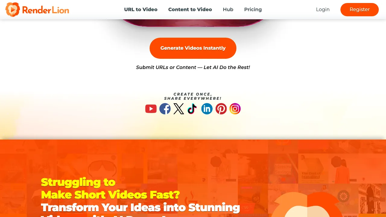 RenderLion screenshot