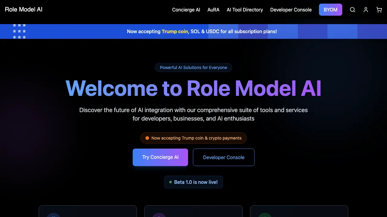 Role Model AI screenshot