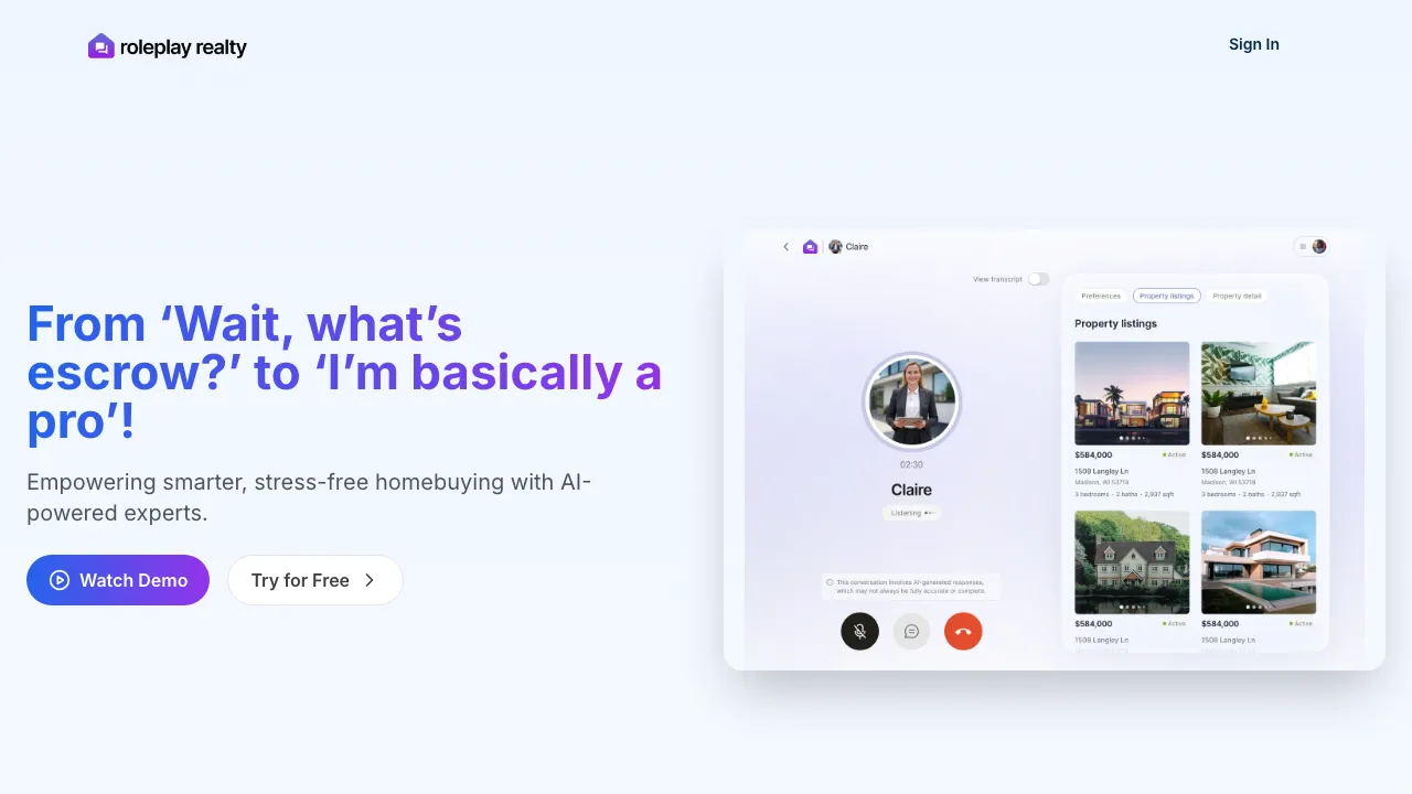 Roleplay Realty screenshot
