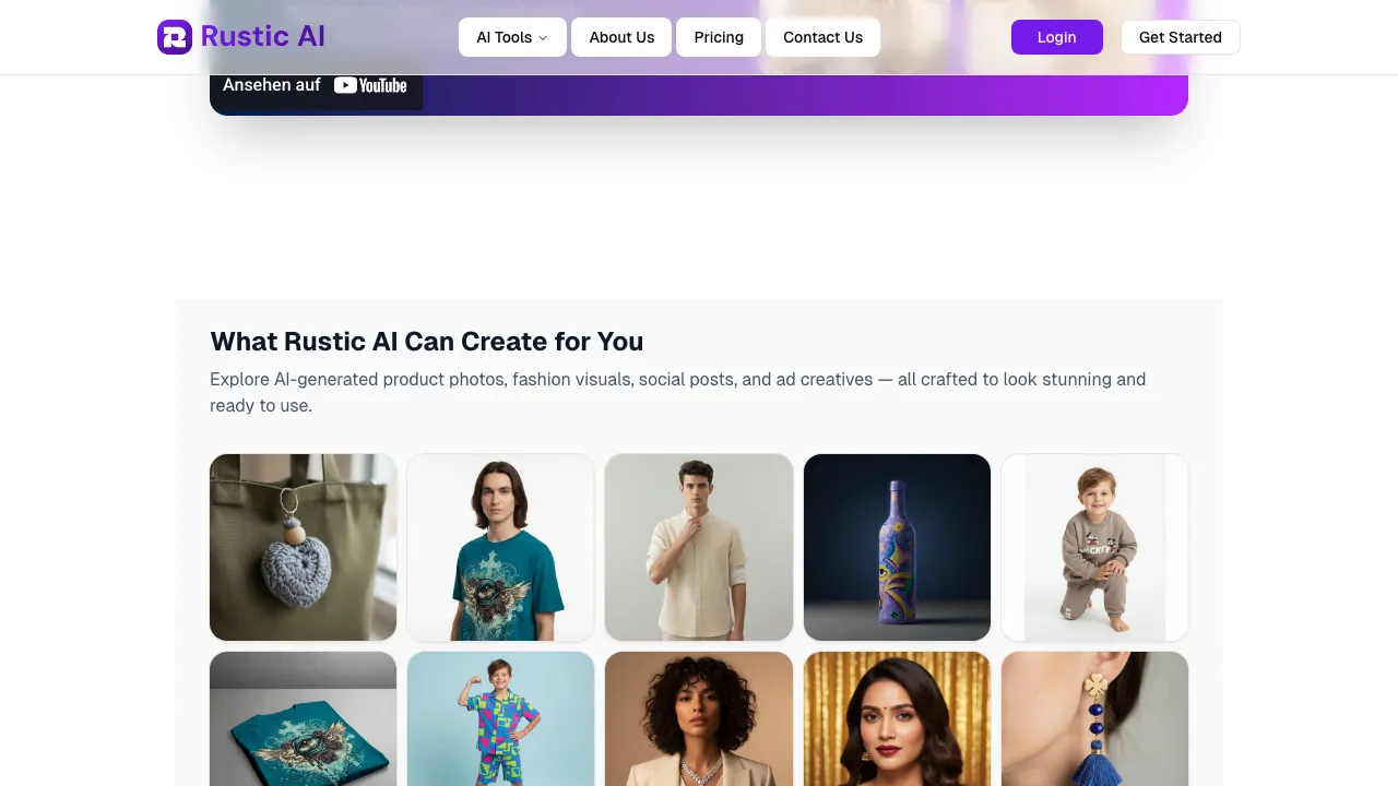 Rustic AI screenshot