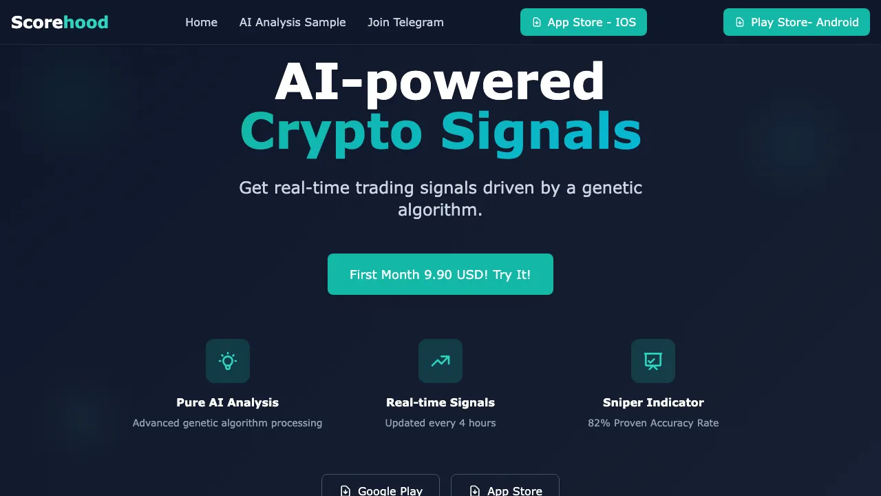 Scorehood screenshot