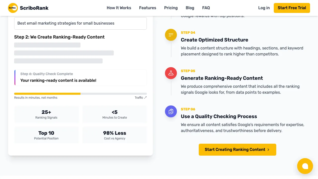 ScriboRank screenshot