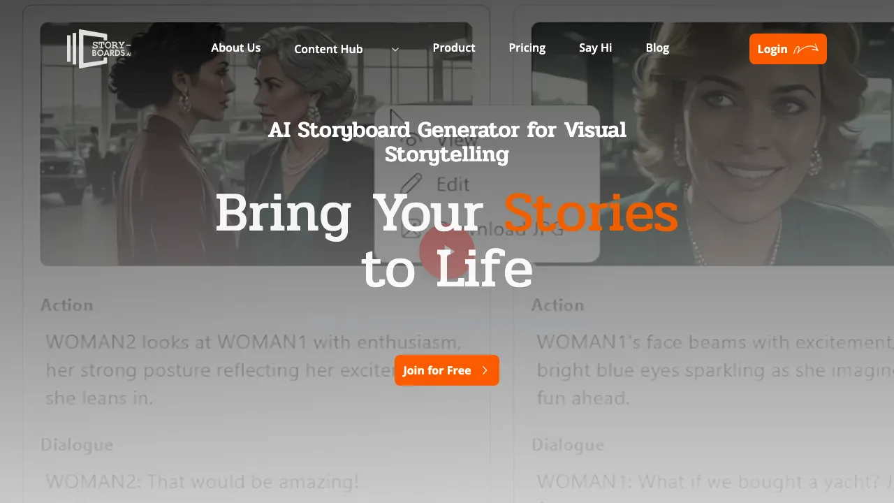 Story Boards screenshot