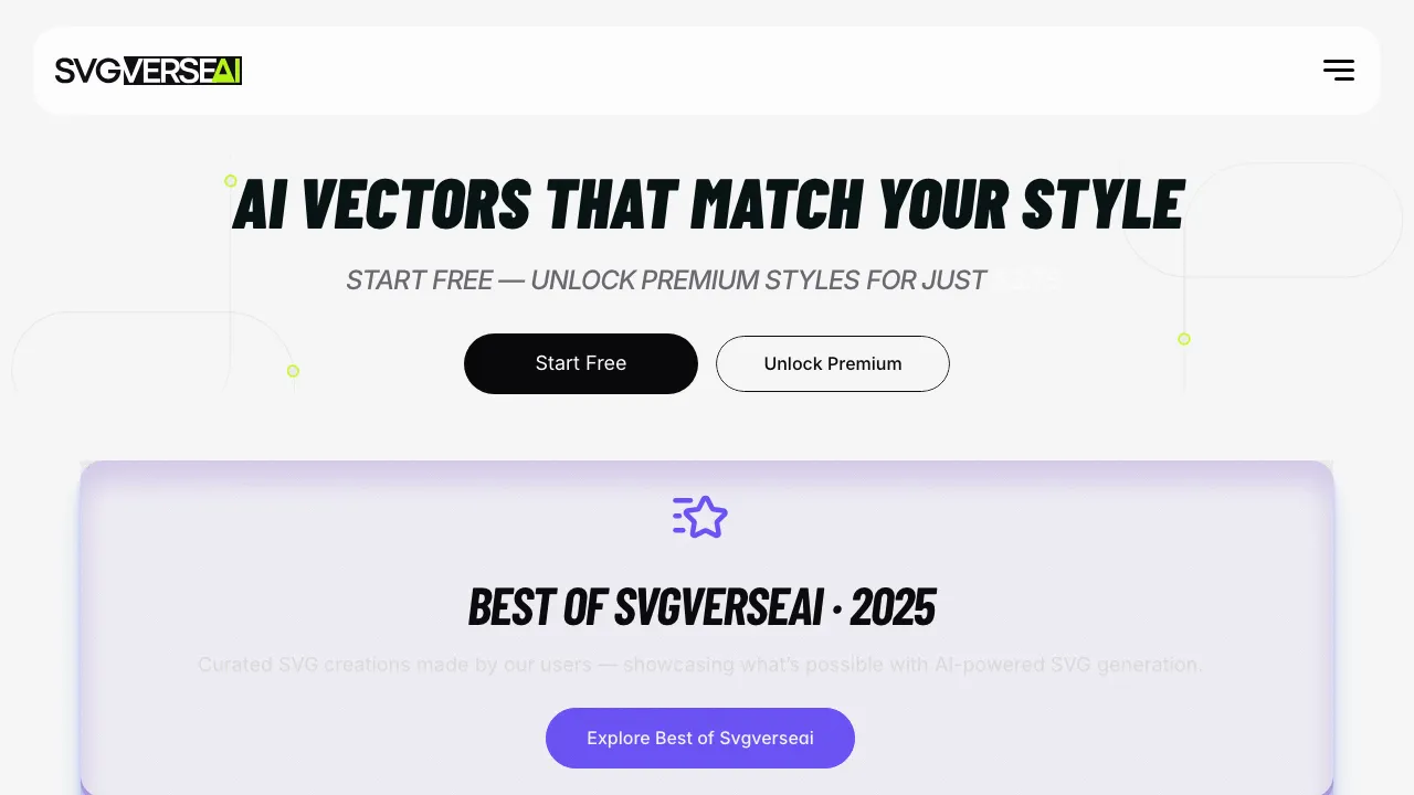 SVGVerseAI screenshot