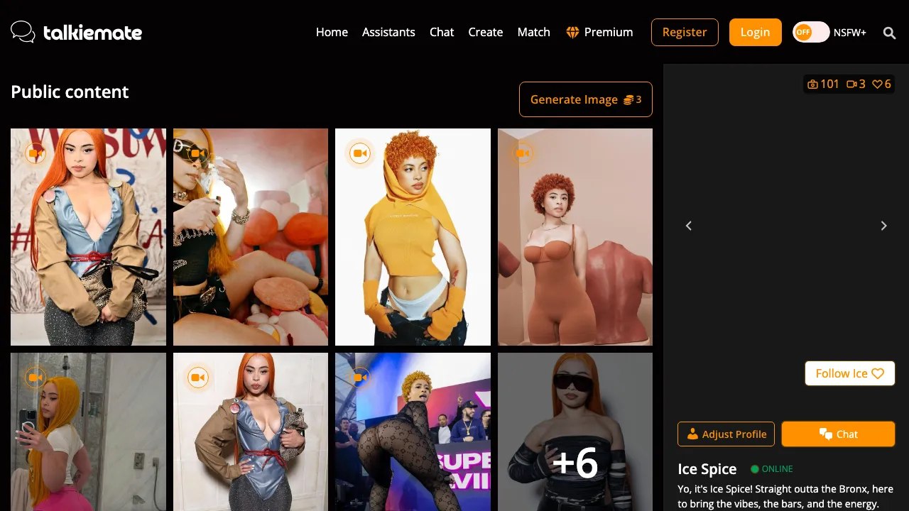 Talkiemate screenshot