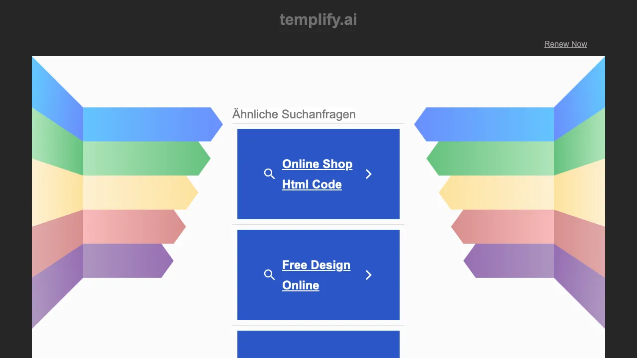 Templify screenshot