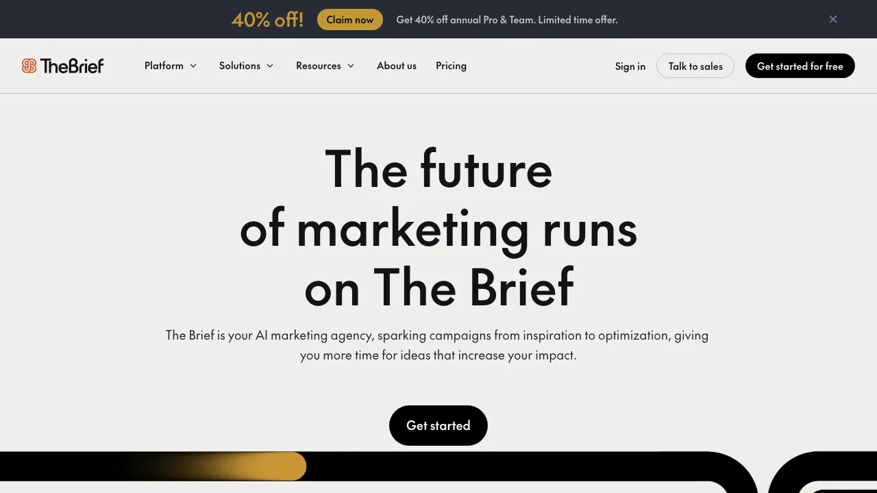 The Brief screenshot