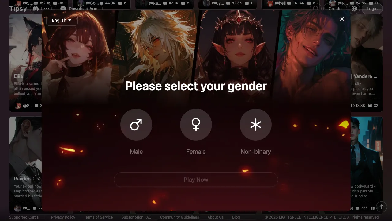 Tipsy Chat screenshot