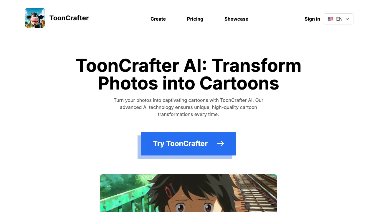 ToonCrafter AI screenshot