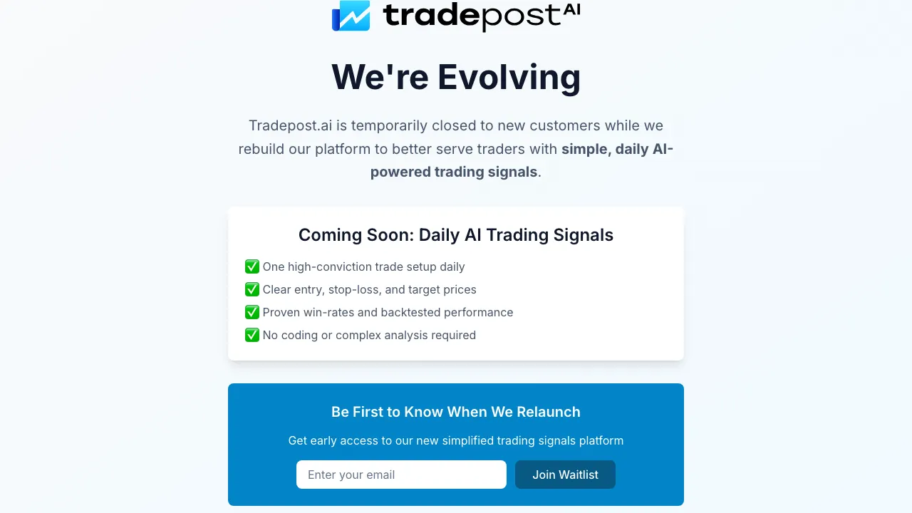 Tradepost screenshot