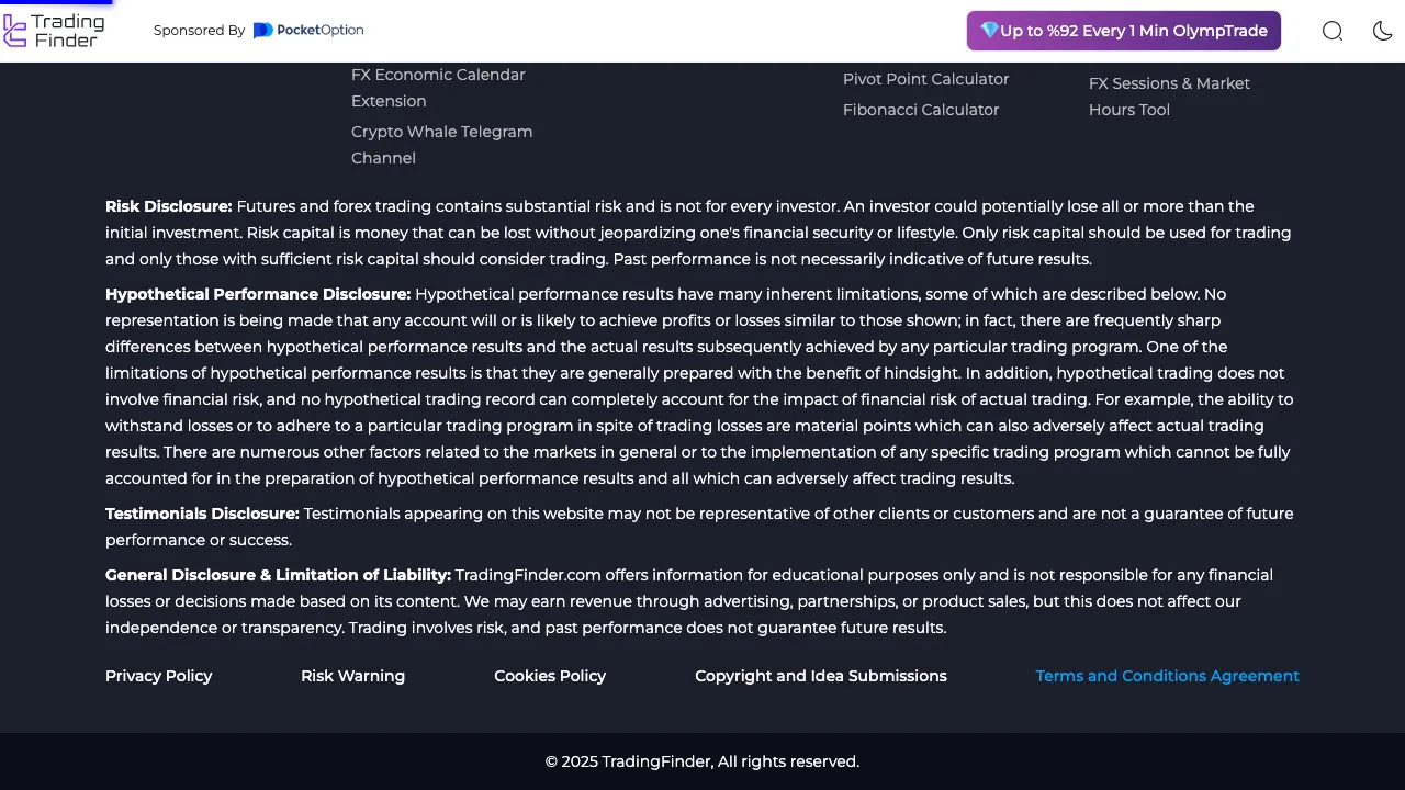 TradingFinder screenshot