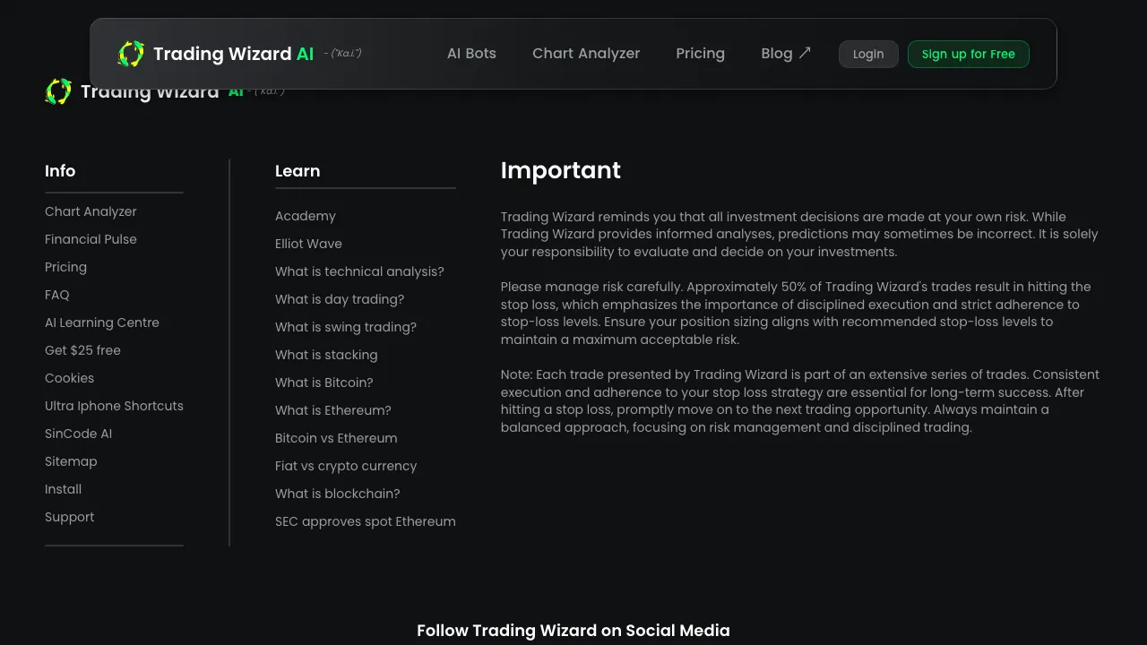 TradingWizard AI screenshot
