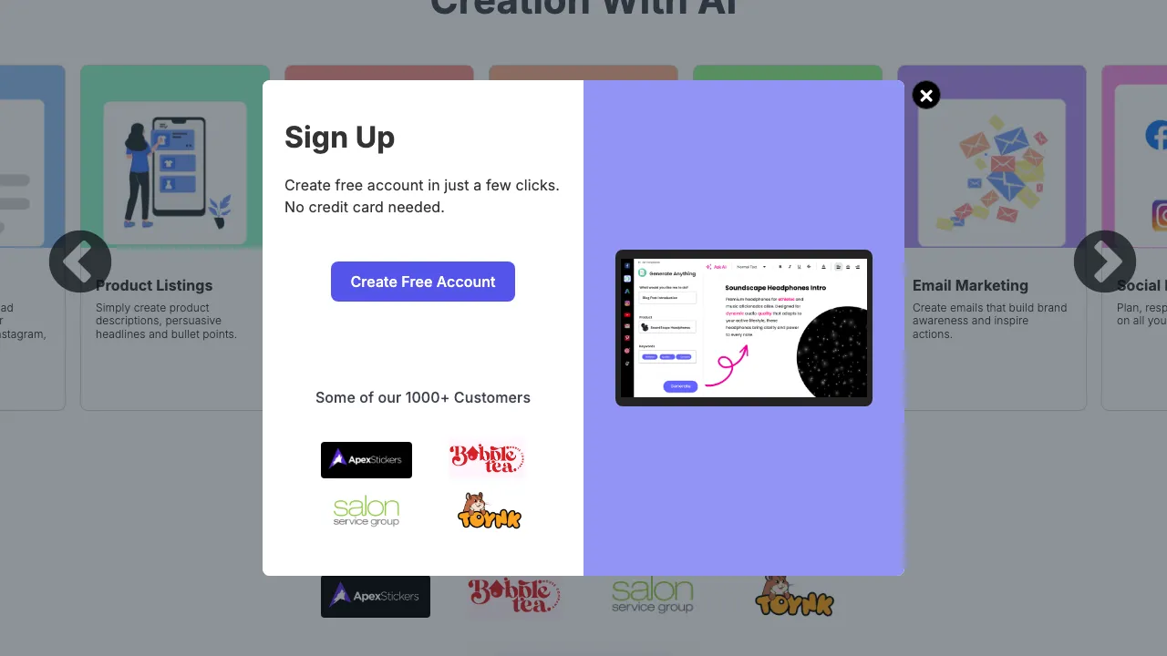 Underline.Ai screenshot