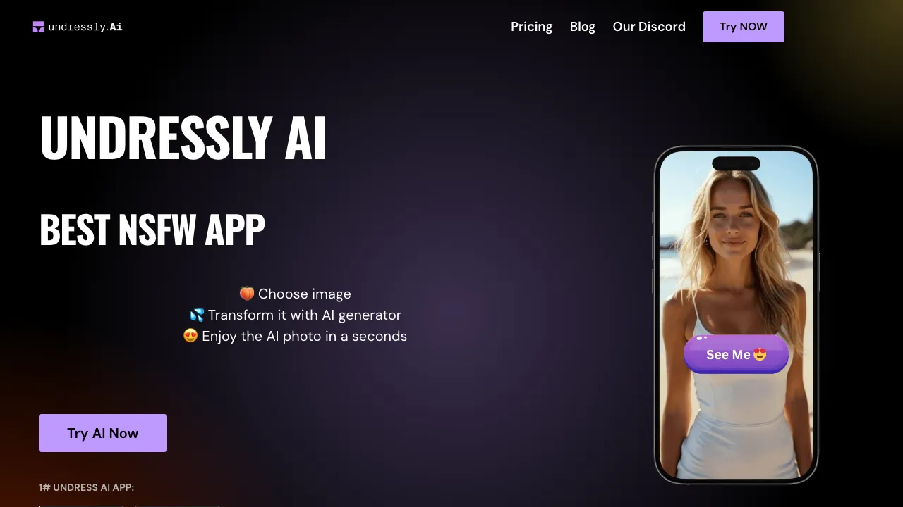 Undressly screenshot