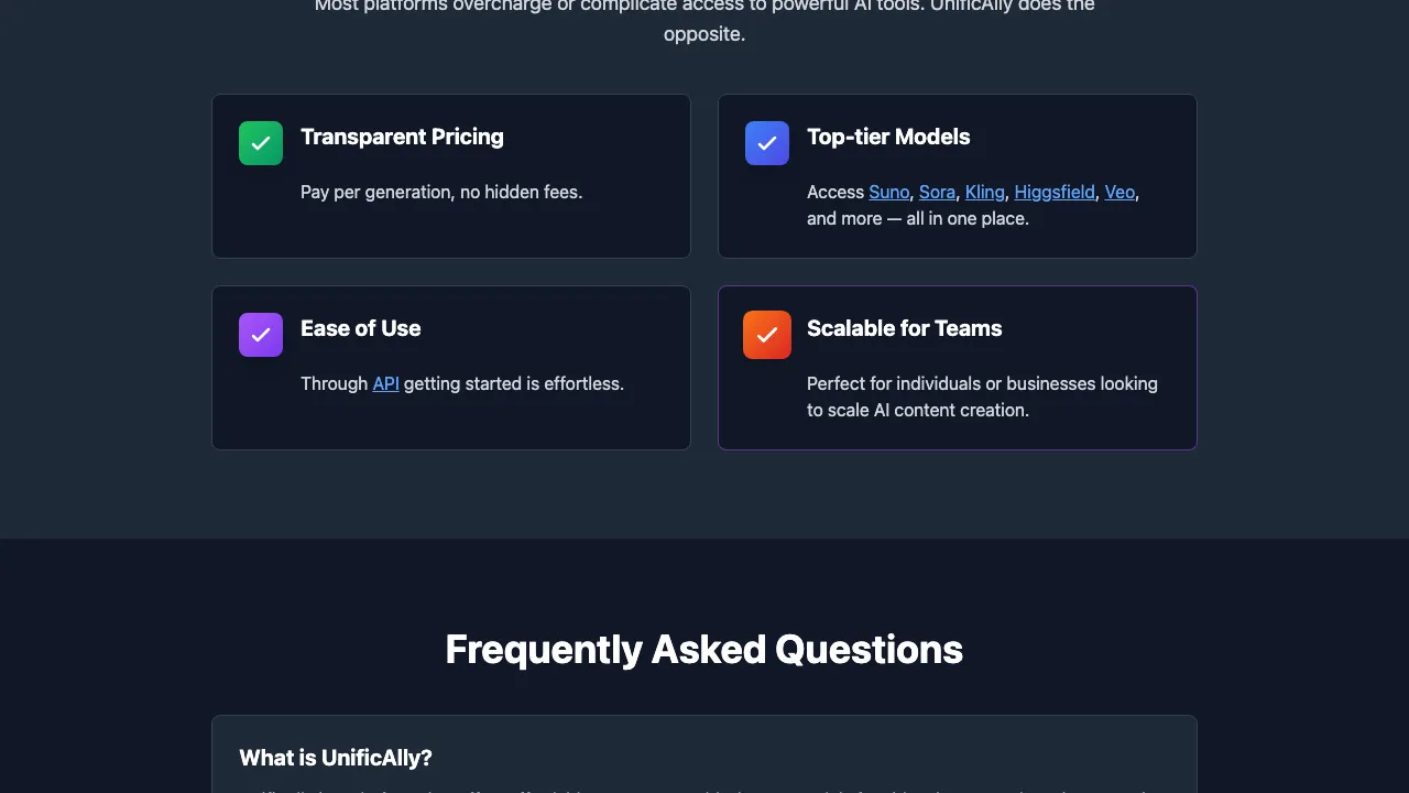 UnificAlly screenshot