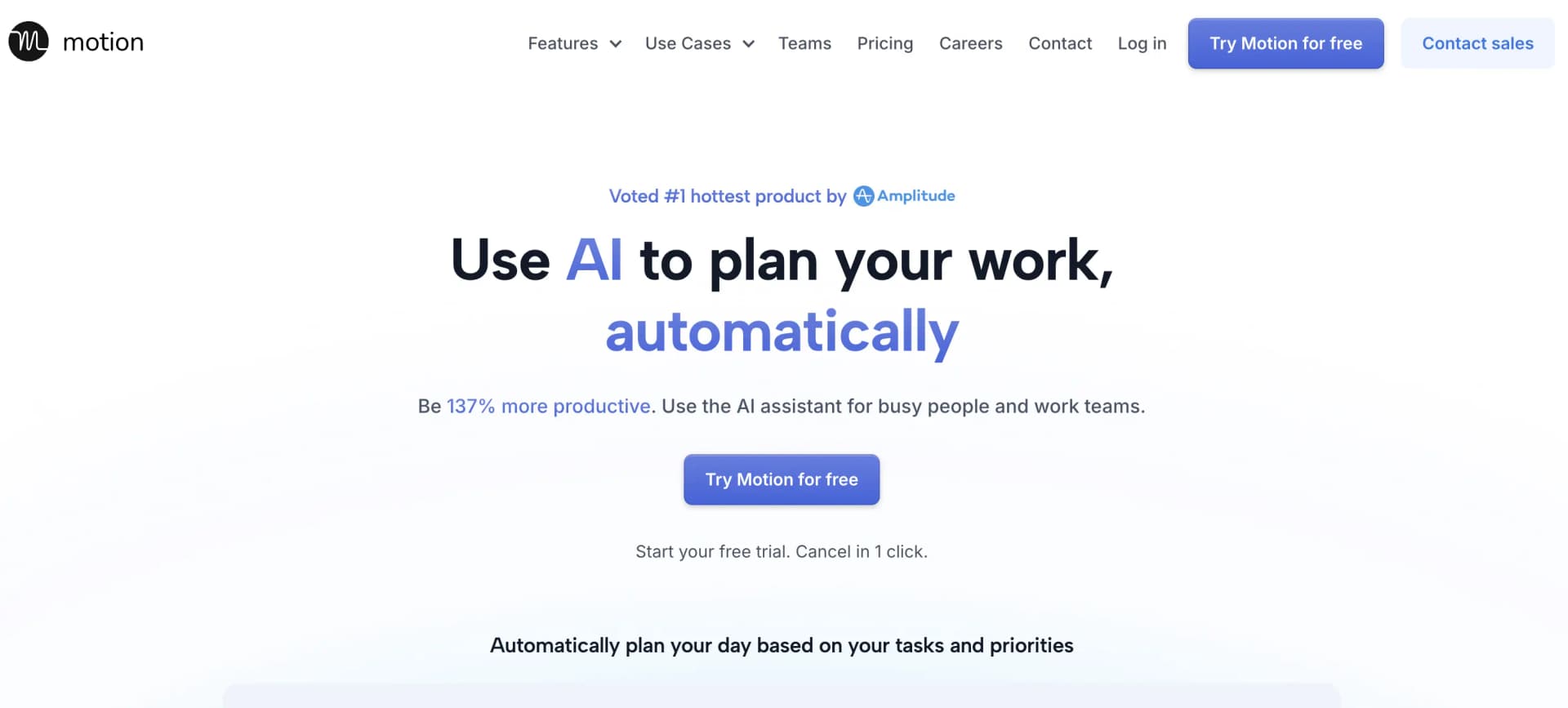 UseMotion screenshot