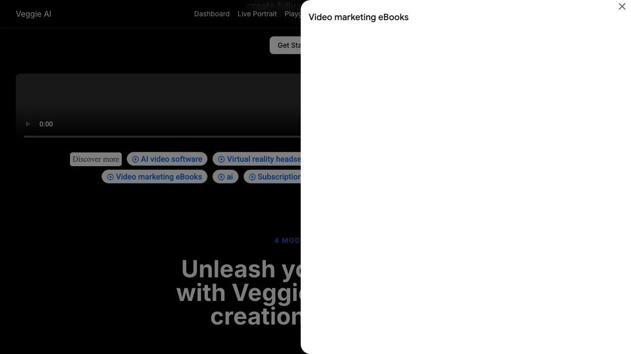 Veggie AI screenshot