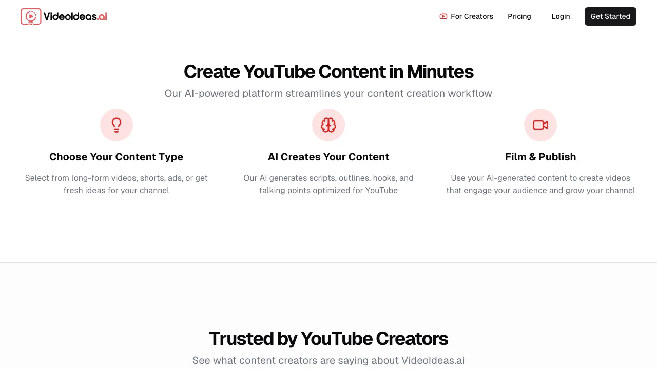 VideoIdeas screenshot