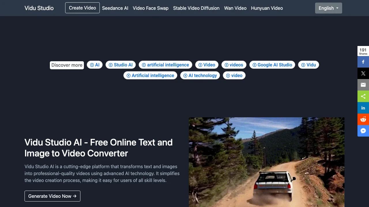 Vidu Studio screenshot