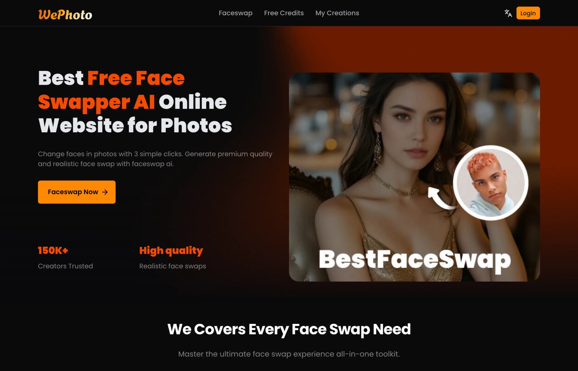 FaceSwap AI screenshot