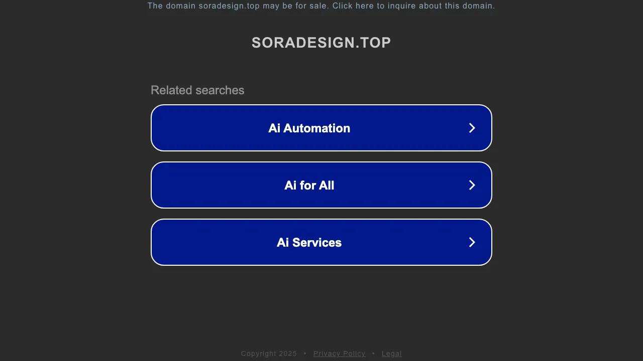 Sora Design screenshot