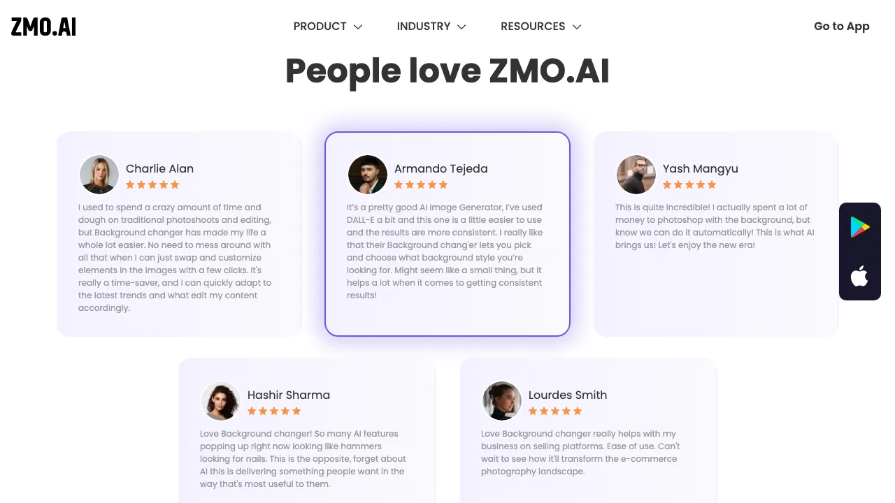 ZMO.AI Photo Studio screenshot