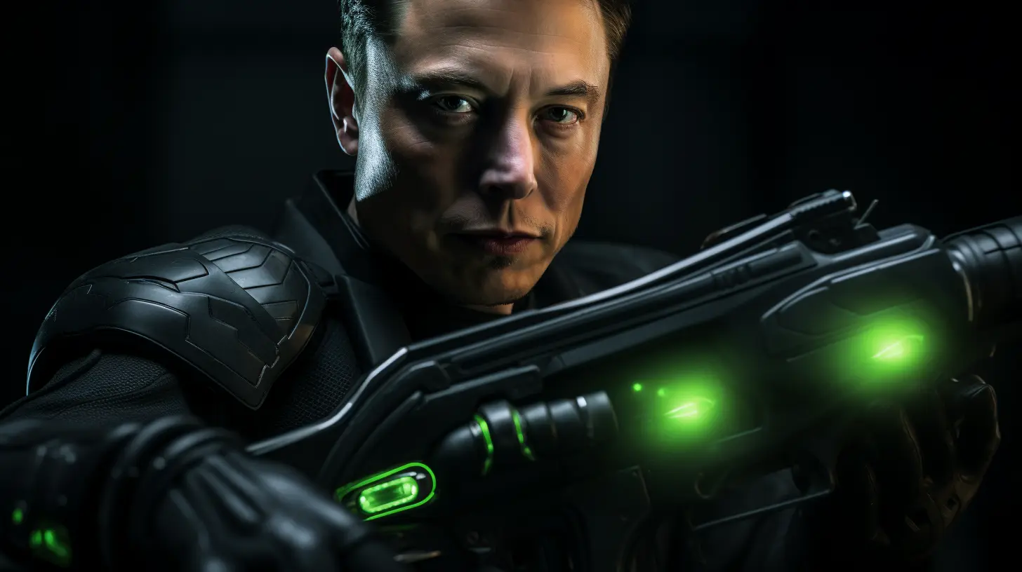 Elon Musk cyborg