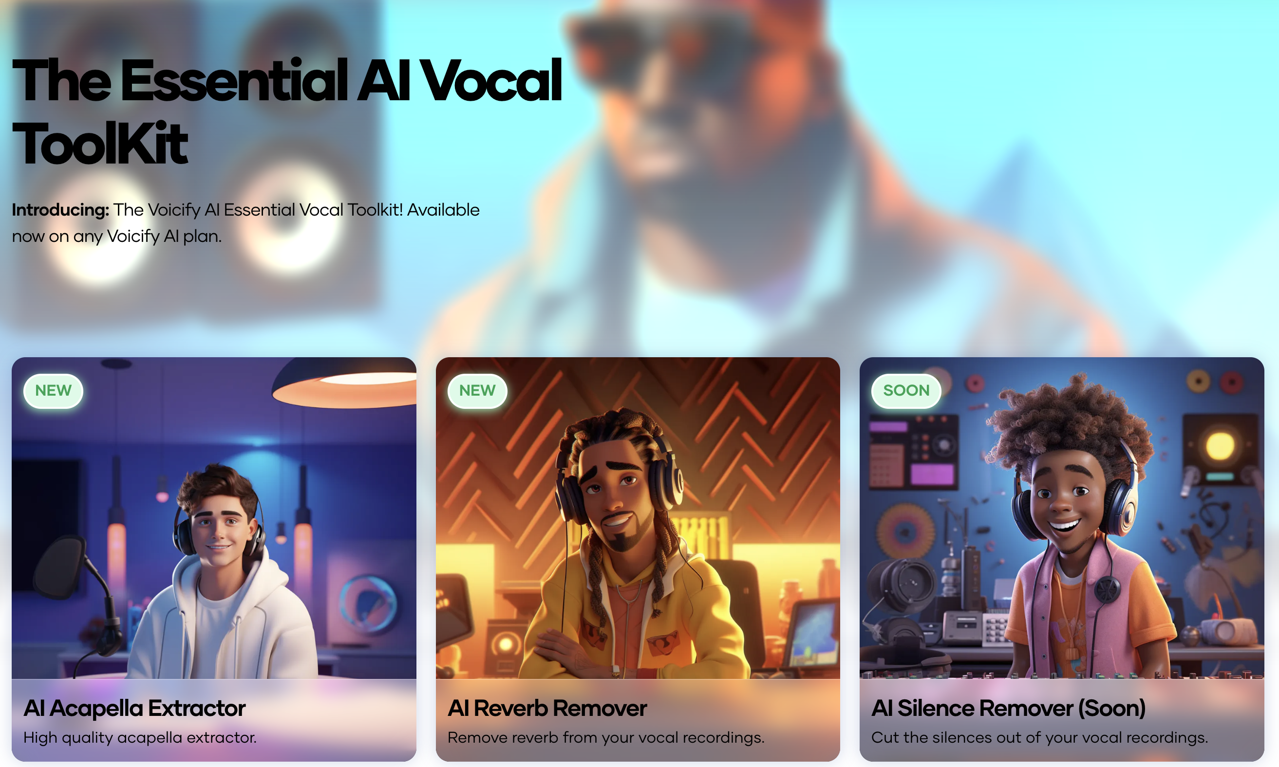Voicify AI vocal toolkit