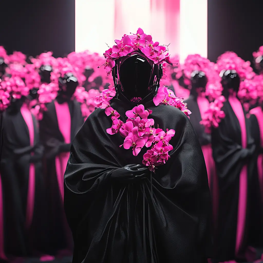 A black futuristic funeral